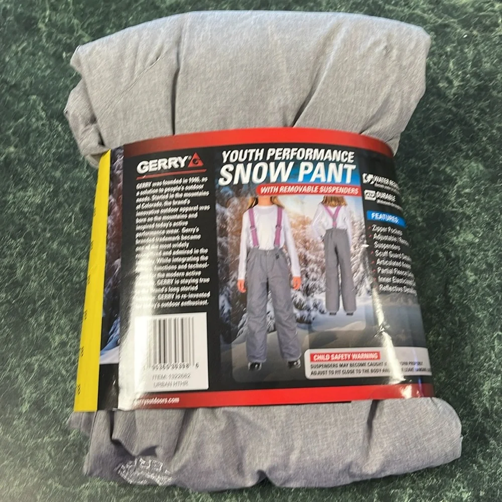Gerry Snow Pant size small 7/8 New in package - Picture 2 of 6